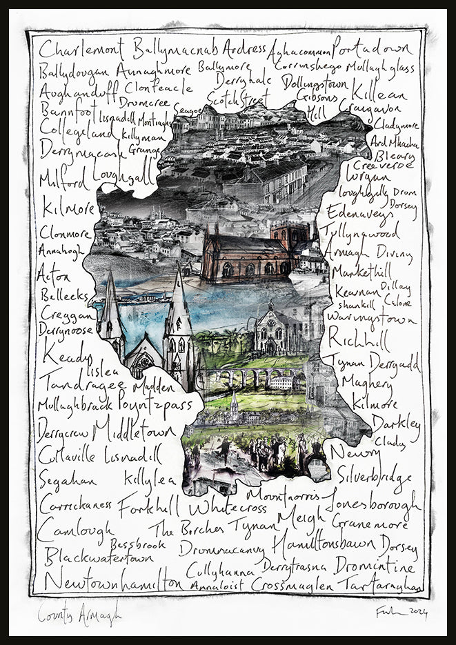 ARMAGH - The Orchard County, Towns & Villages