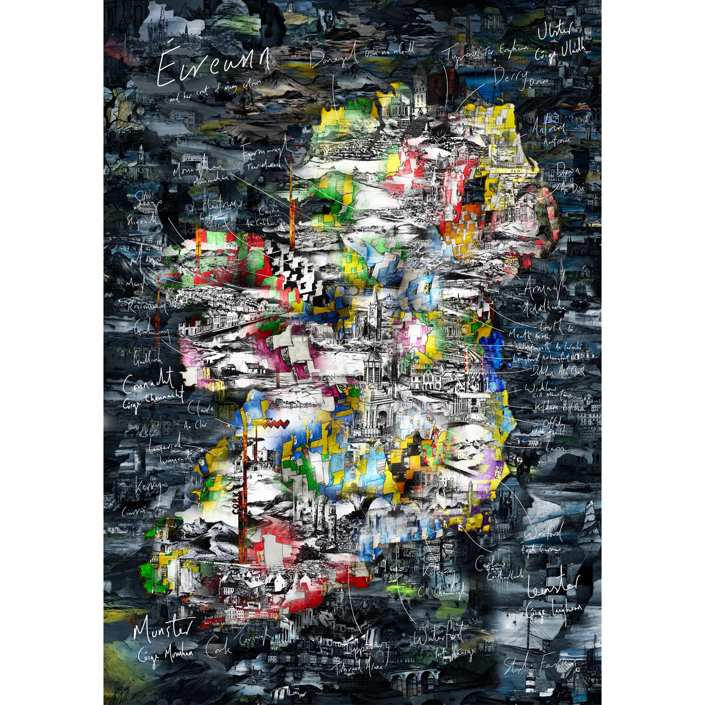 ÉIREANN, and her coat of many colours