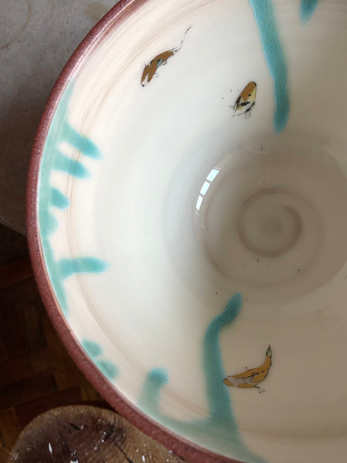 Red Earthenware Bowl
