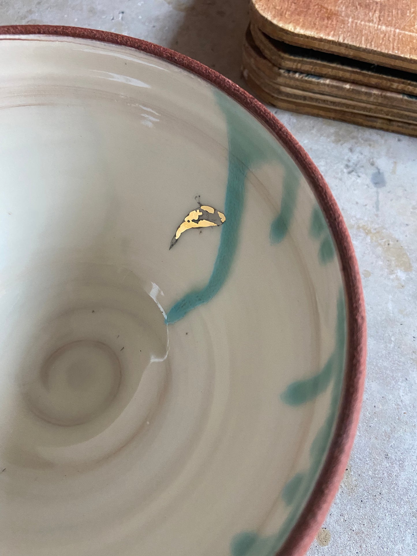 Red Earthenware Bowl