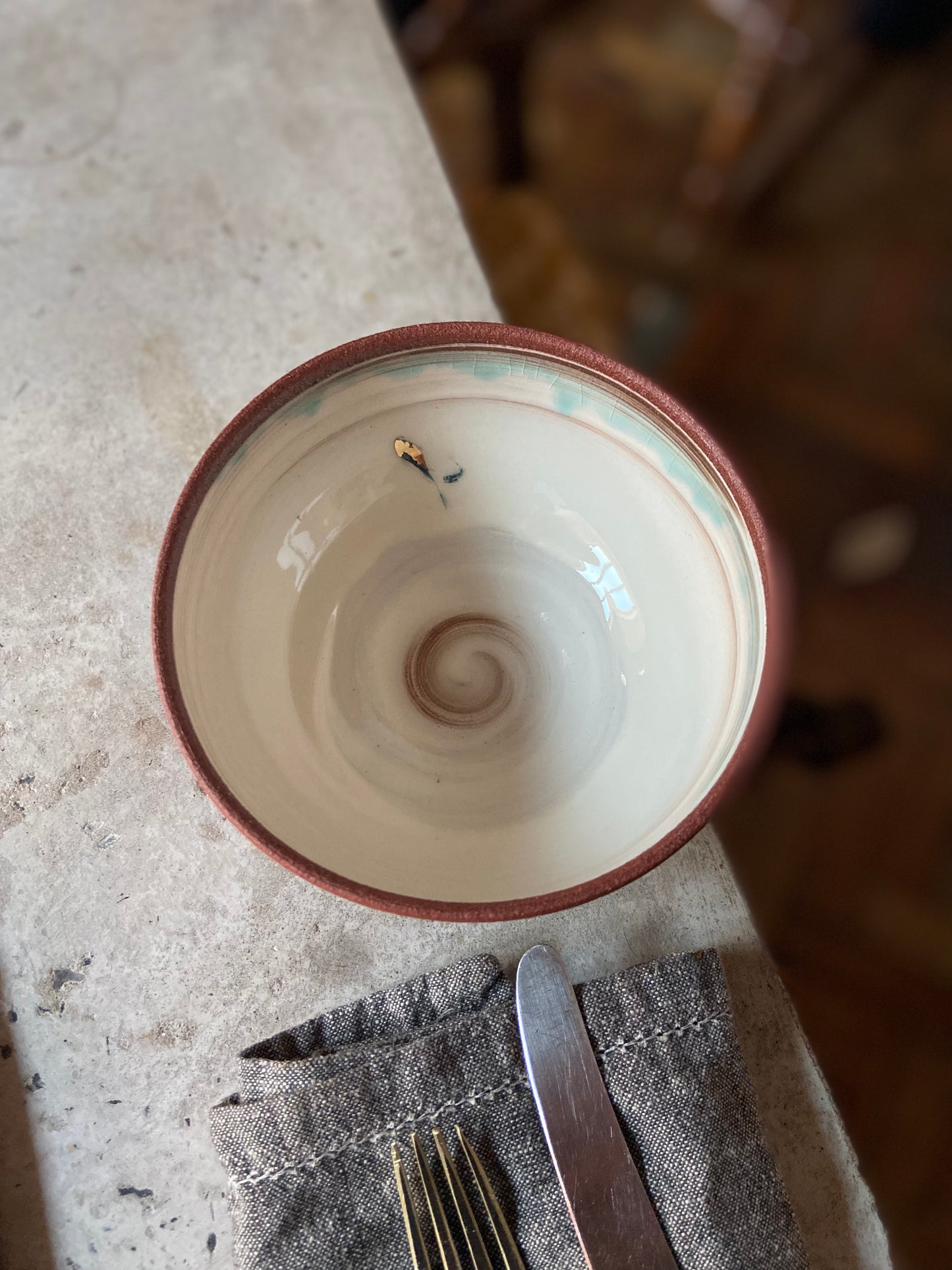 Red Earthenware Bowl - 2022