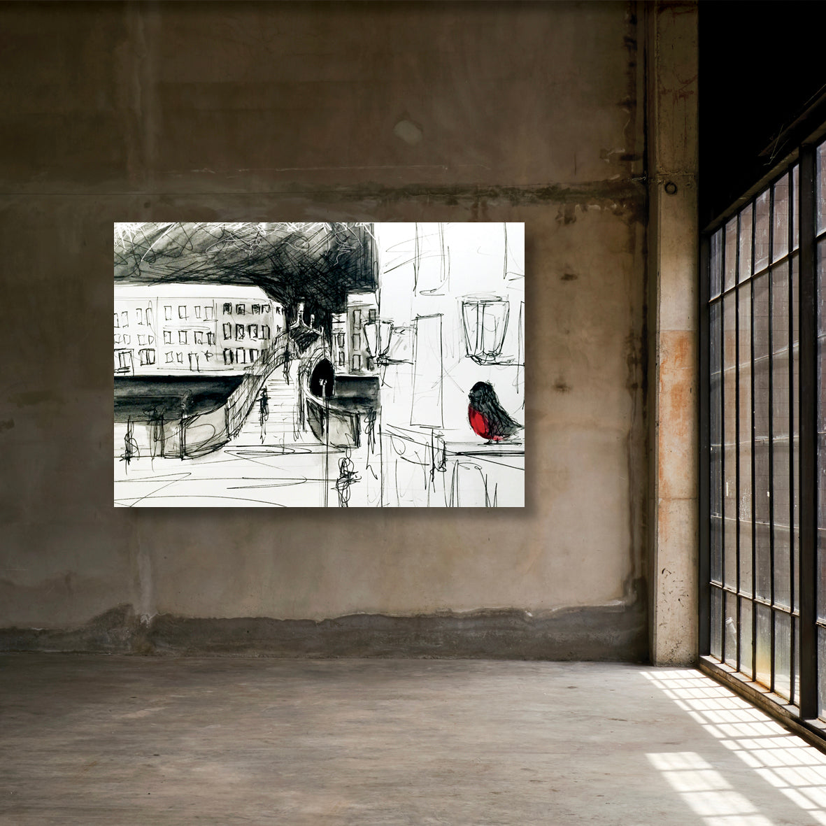 Ha’Penny Bridge at Night