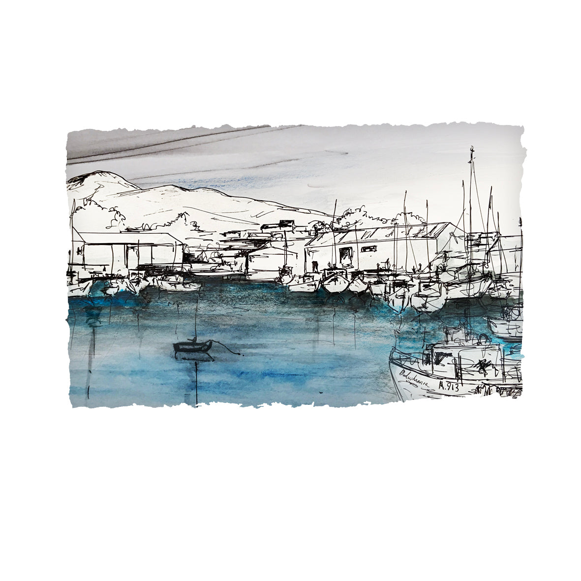 Kilkeel Harbour, County Down