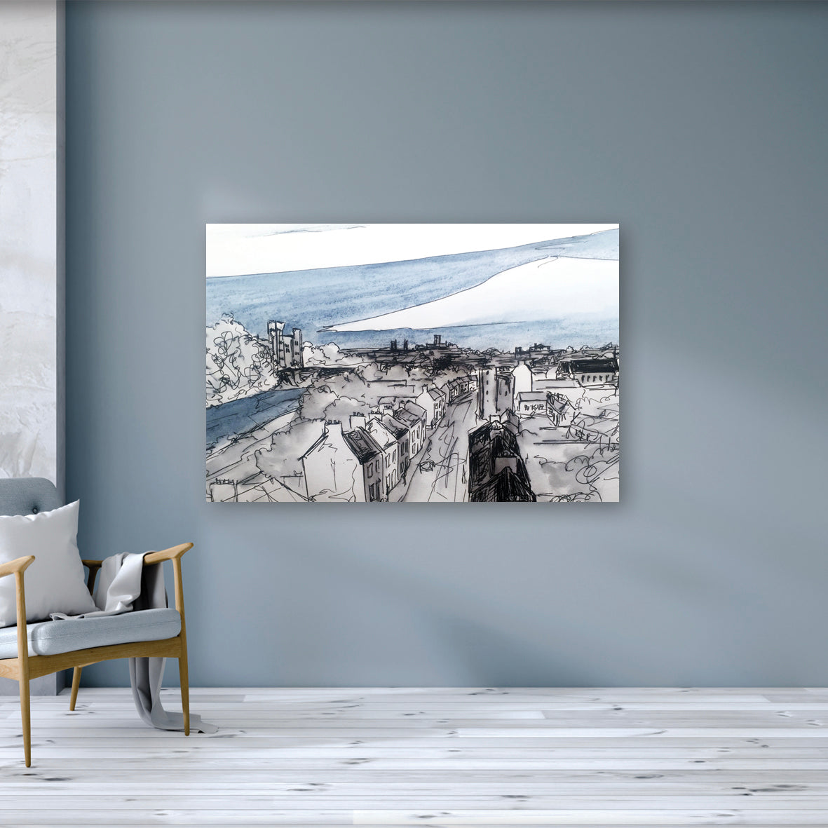 Kilkenny from the Lacken Hill