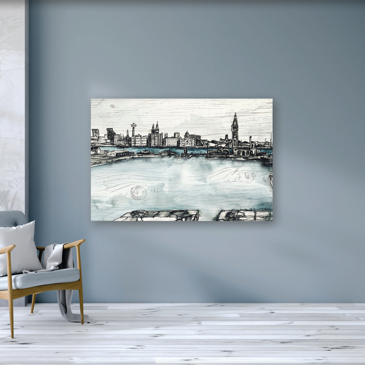 Liverpool across the Mersey