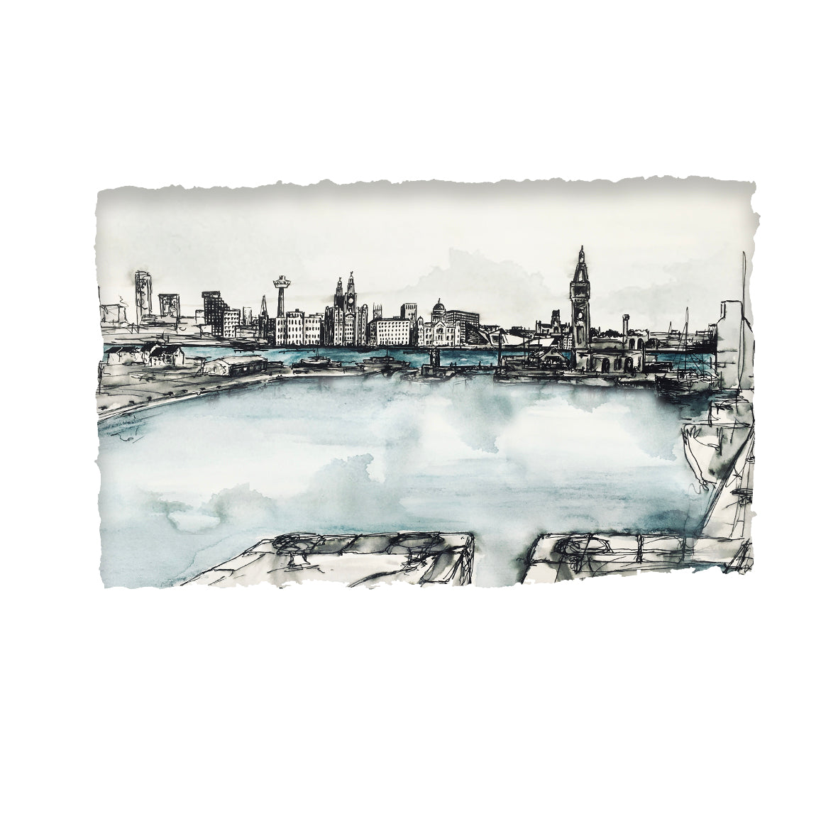 Liverpool across the Mersey