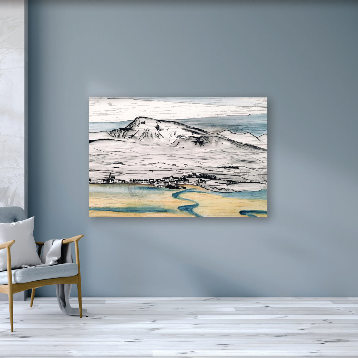 Muckish overlooking Dunfanaghy
