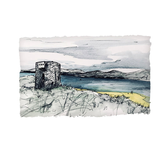 Martello Tower Towards Donegal