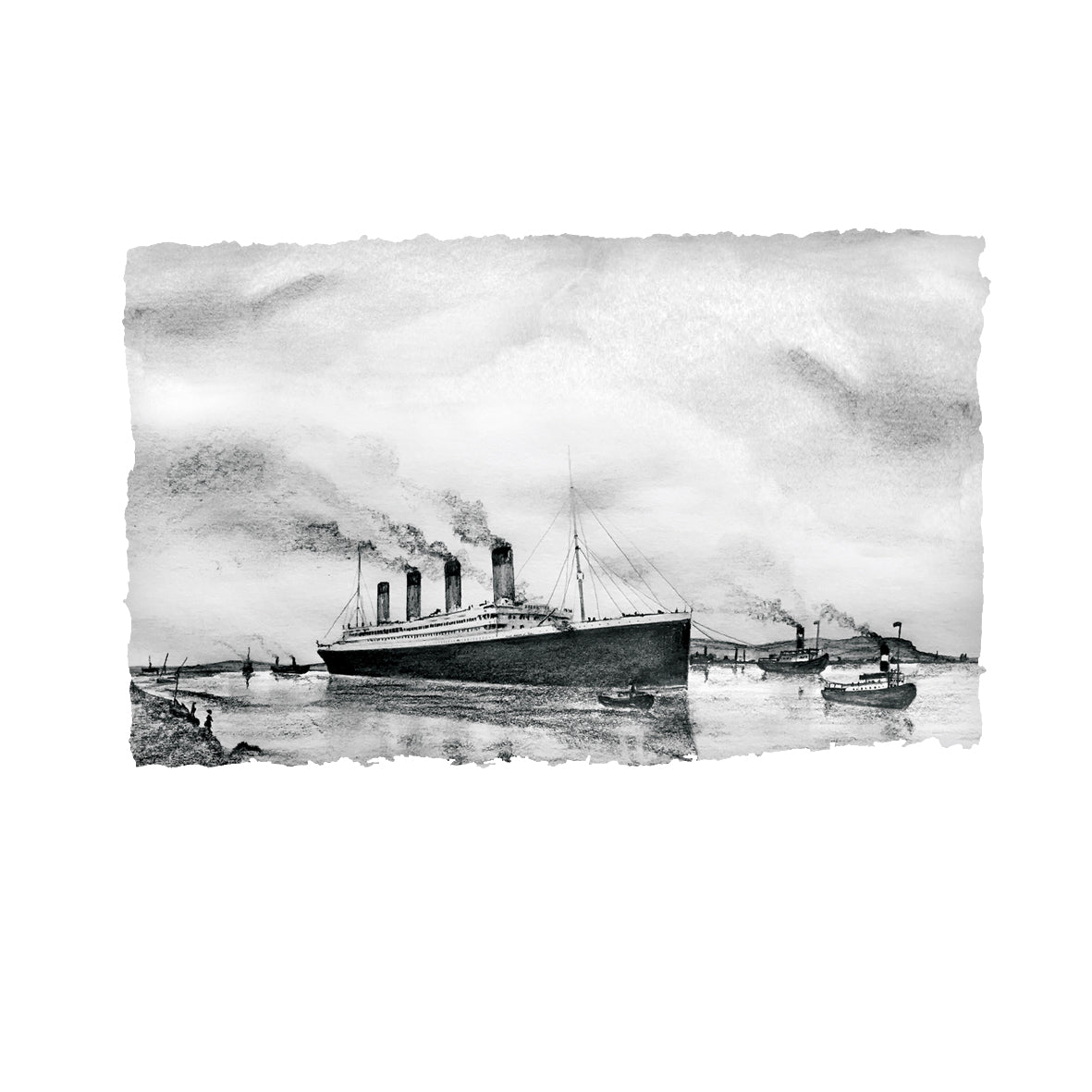 Titanic Leaving Belfast