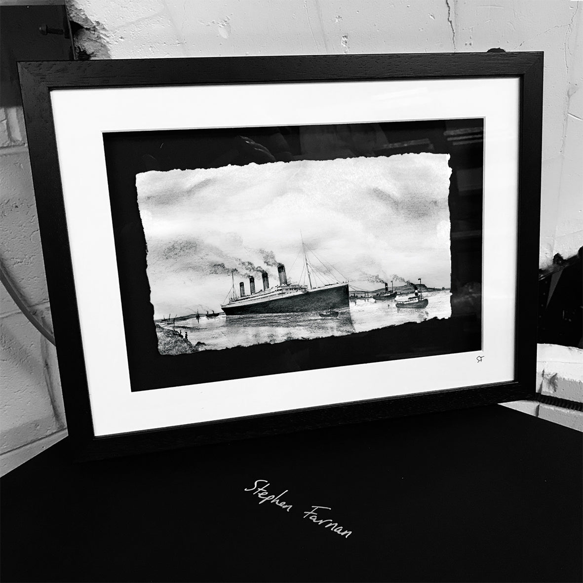 Titanic Leaving Belfast