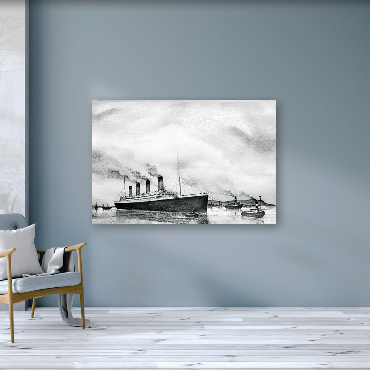 Titanic Leaving Belfast