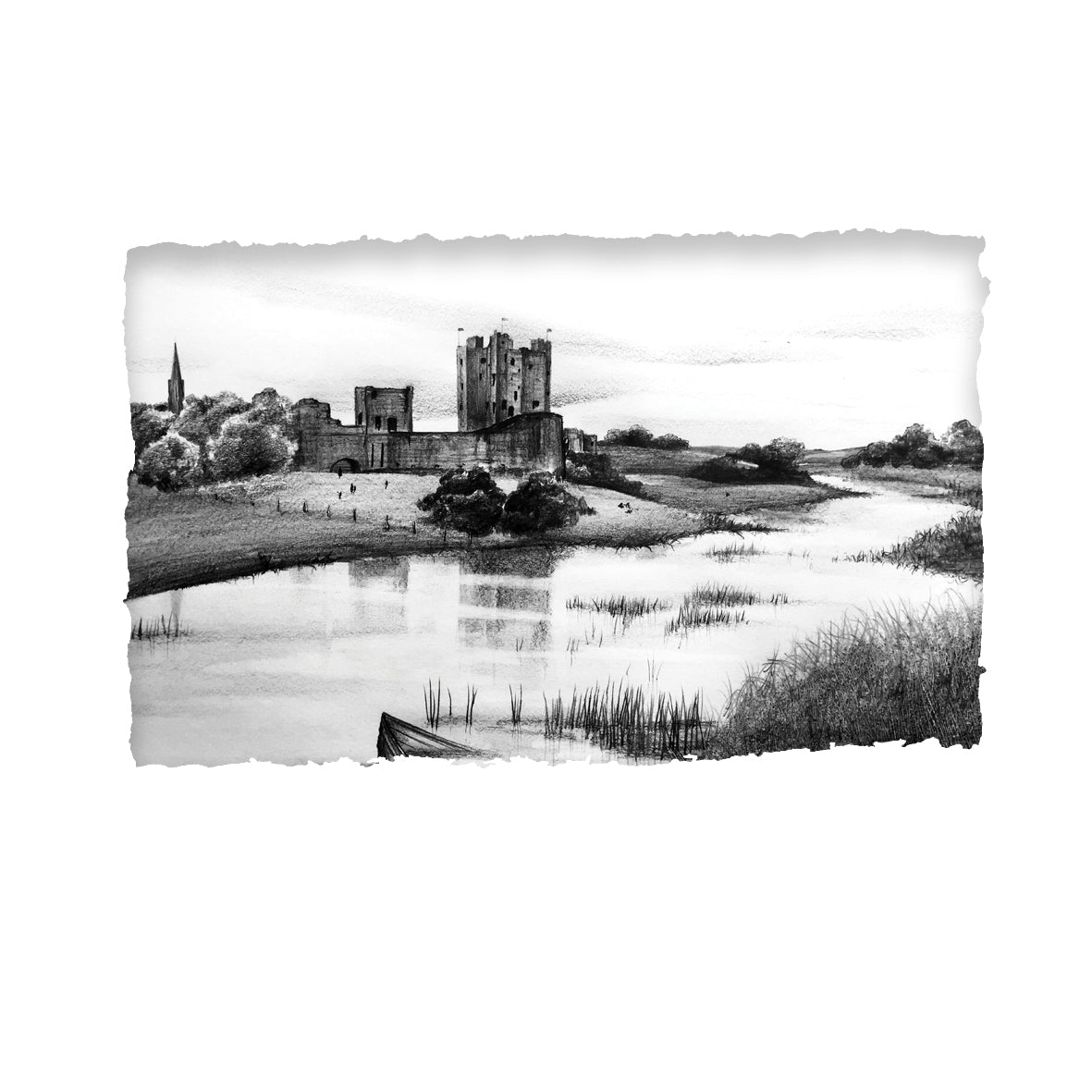 Trim Castle, County Meath Gift Designed & Made in Ireland Stephen