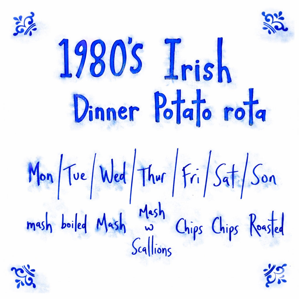 1980's Dinner Potato Rota