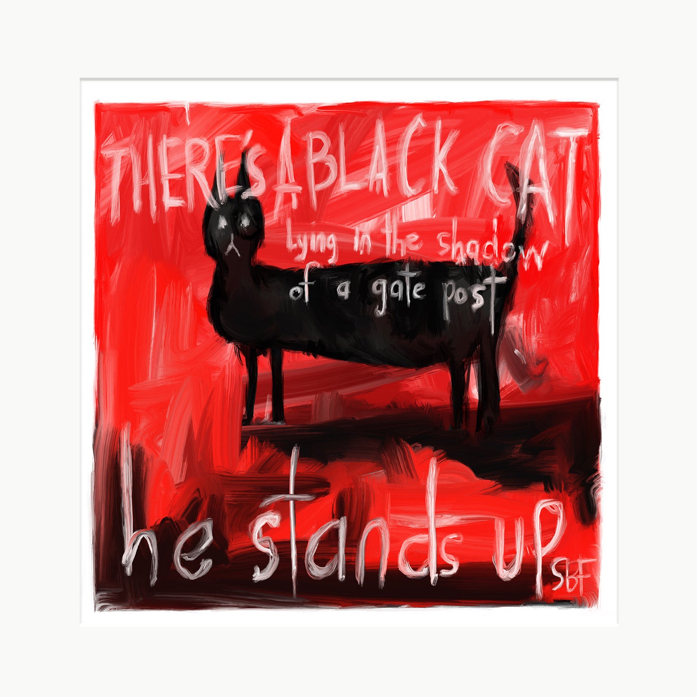 There's A Black Cat