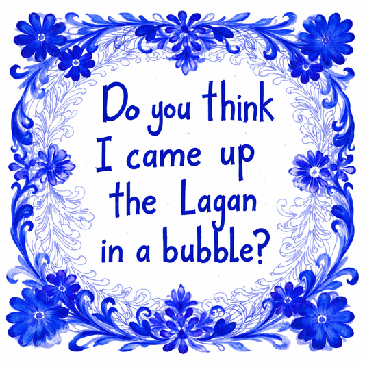 Do You Think I Came Up The Lagan In A Bubble