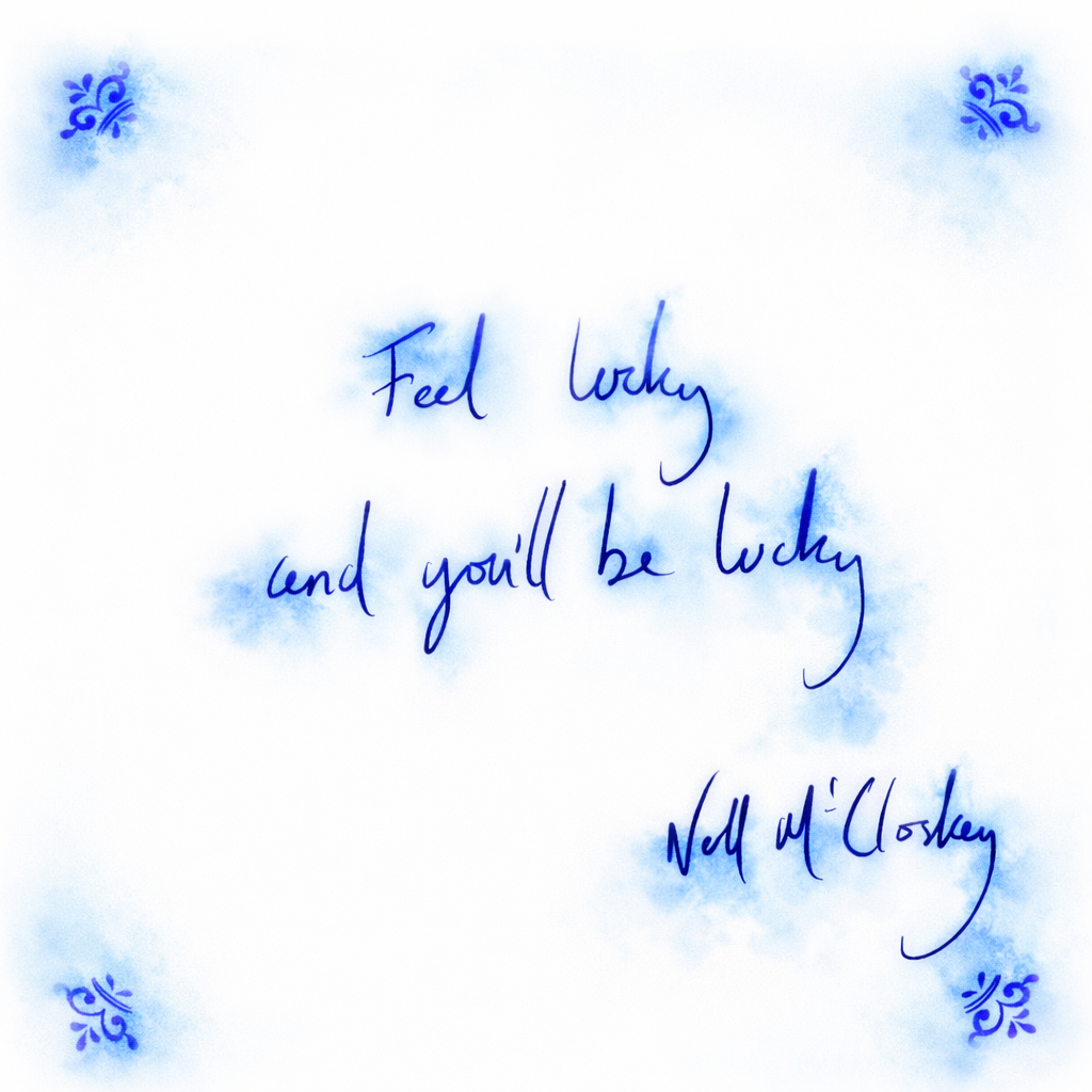 Feel Lucky And You’ll Be Lucky