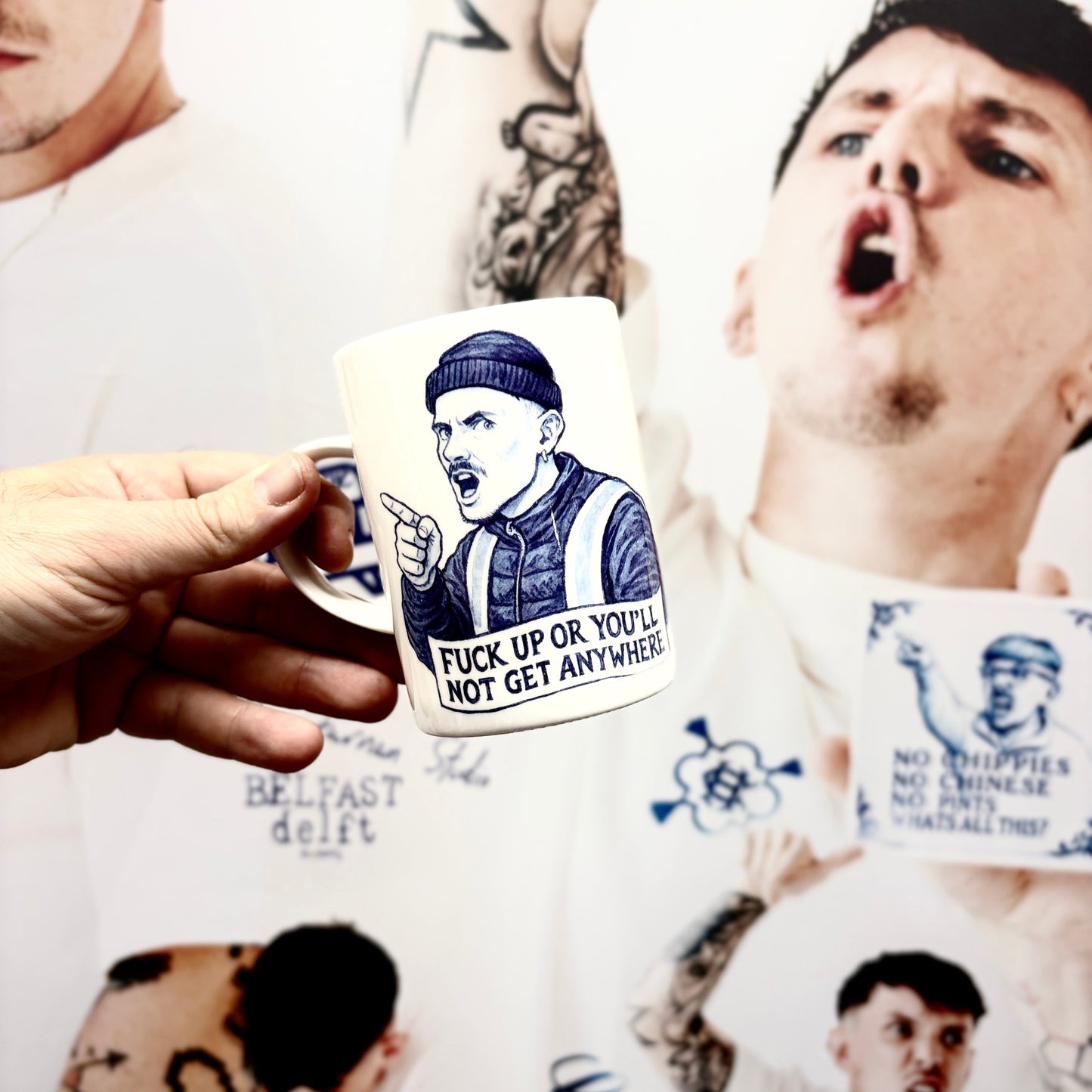 BELFAST BOUNCER - Fuck Up Or You'll Not Get Anywhere