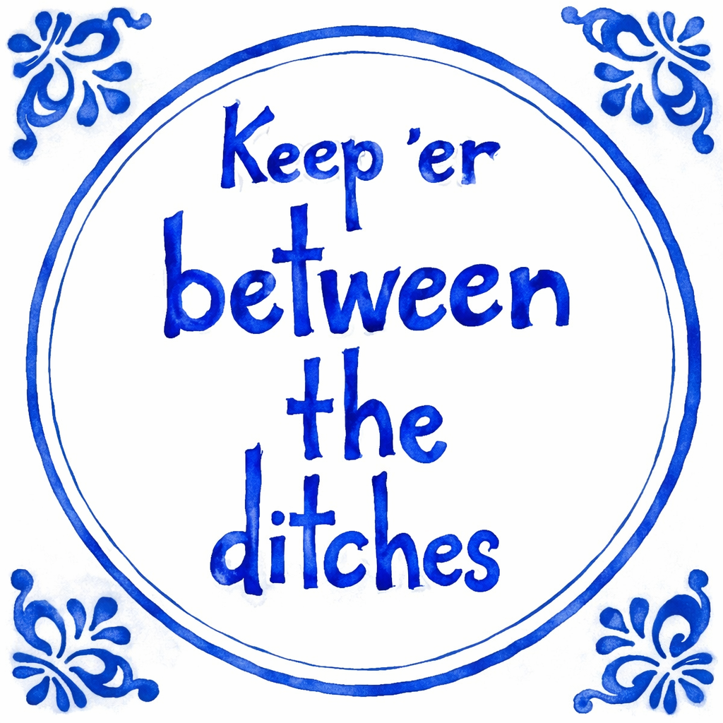 Keep ‘er Between The Ditches