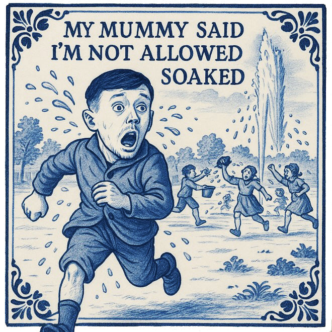 My Mummy Said I'm Not Allowed Soaked