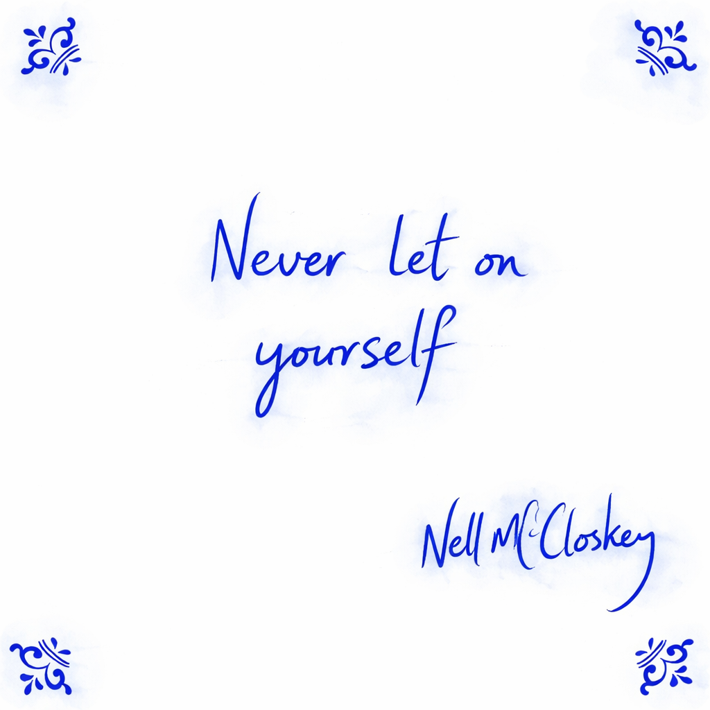 Never let On Yourself – Stephen Farnan Studio