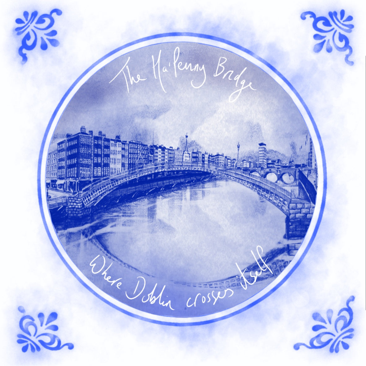 The Ha’Penny Bridge, Where Dublin Crosses Itself