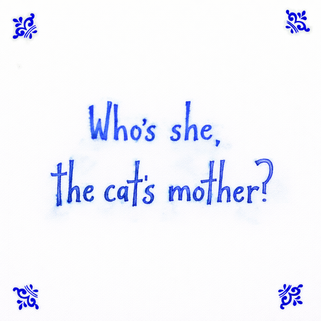 Who’s She The Cats Mother?