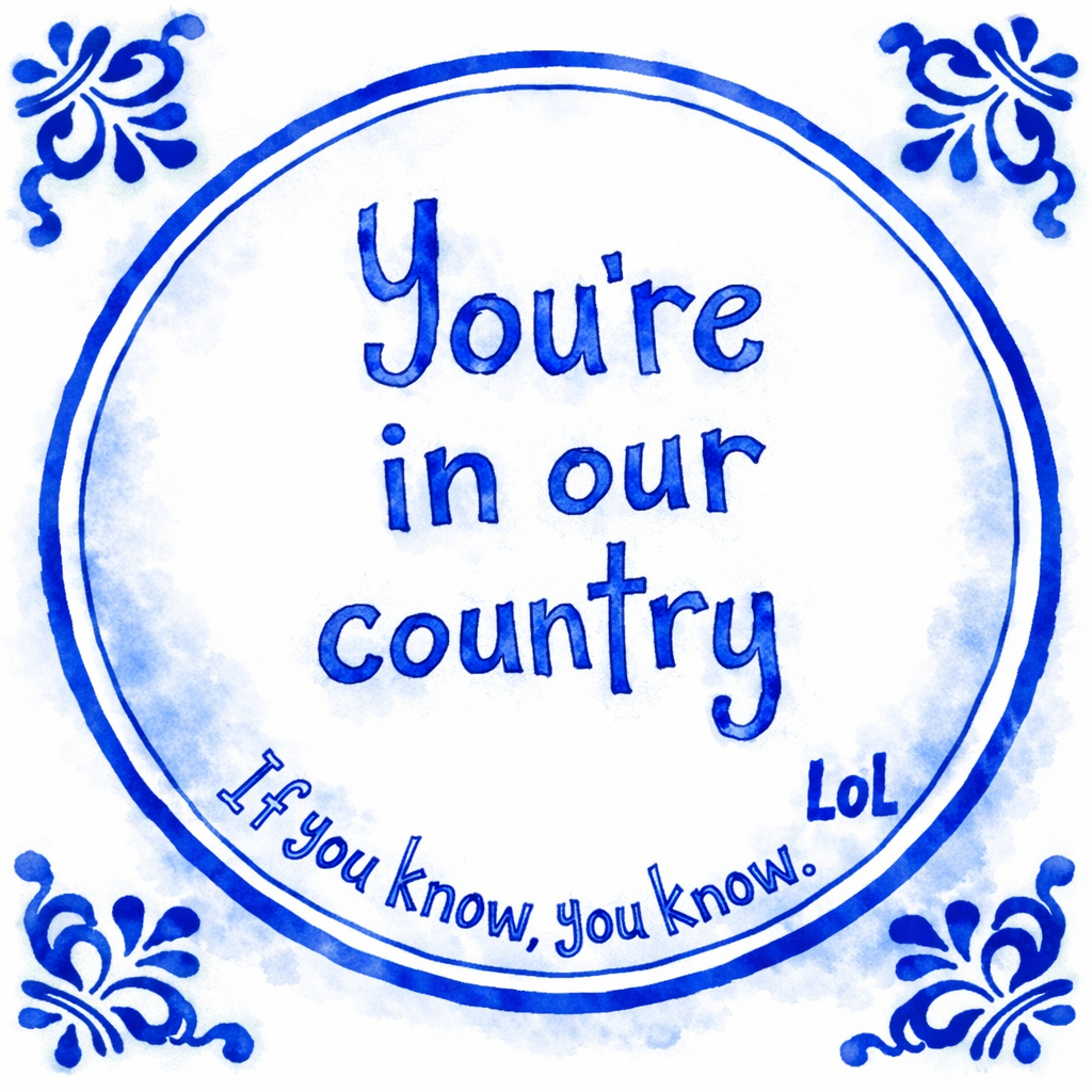 You’re In Our Country