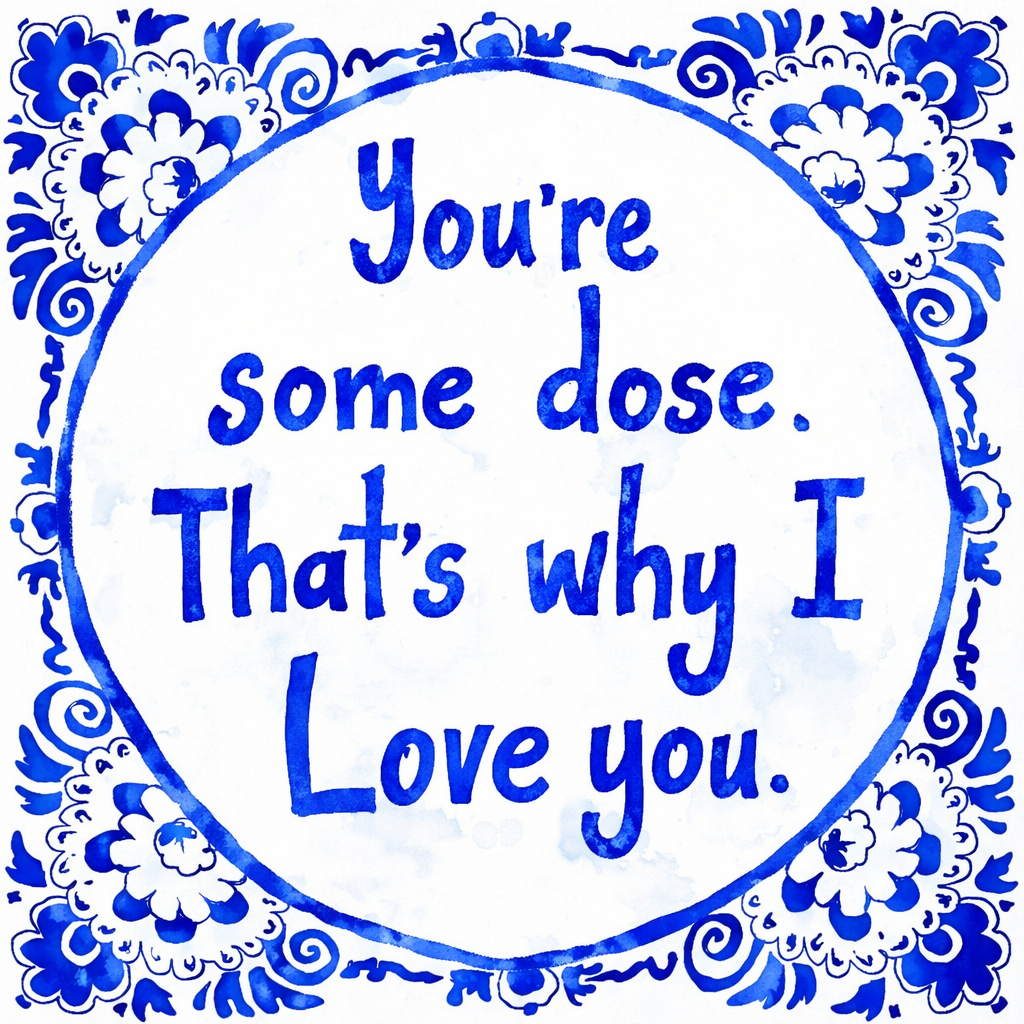 You’re Some Dose, That’s Why I Love You