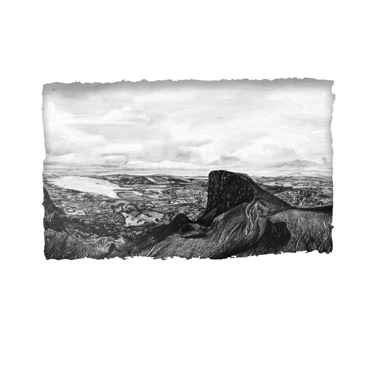 Cavehill overlooking Belfast