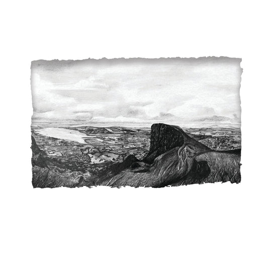 Cavehill overlooking Belfast