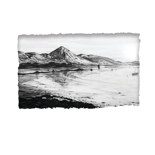 Croagh Patrick overlooking Clew Bay