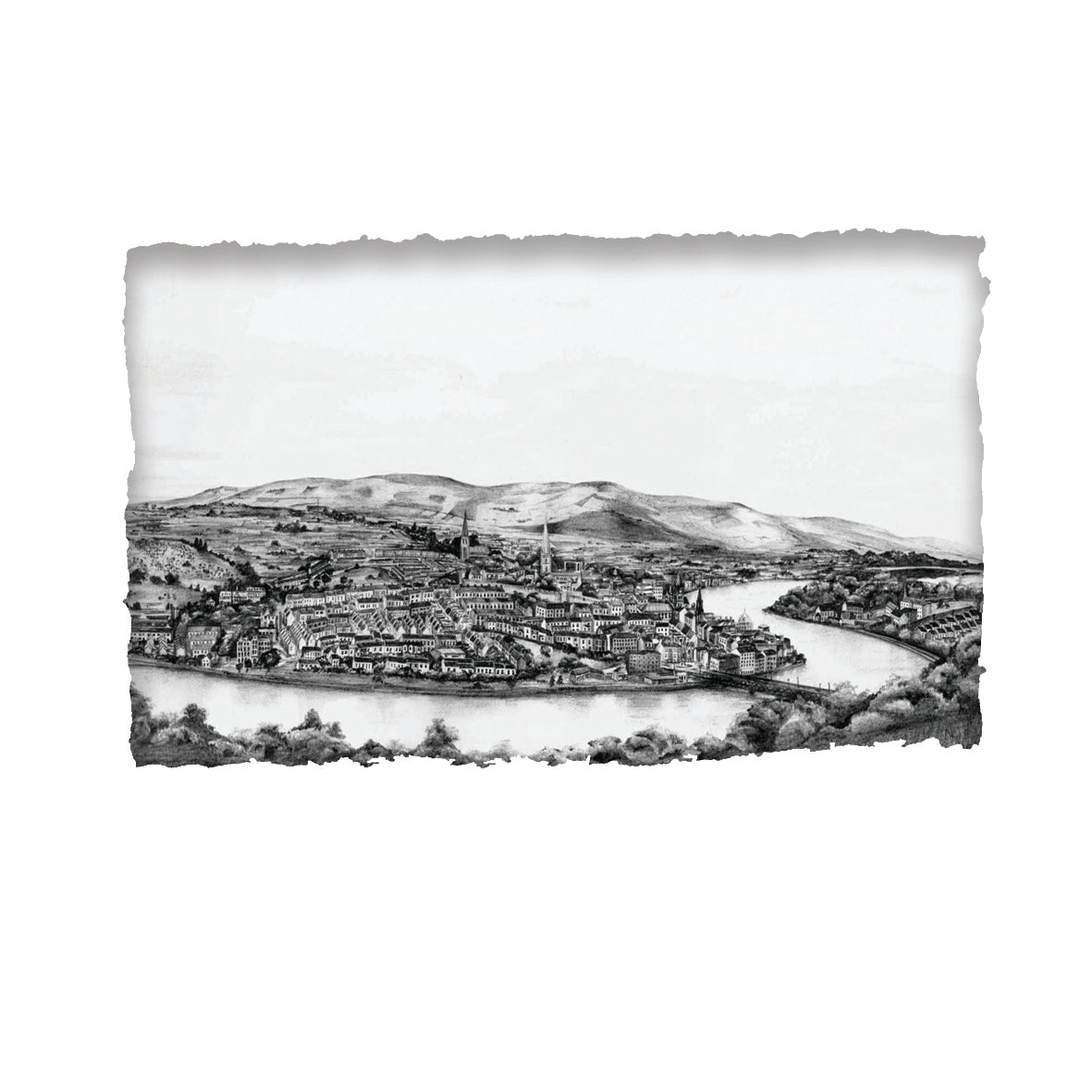 Derry from the Waterside