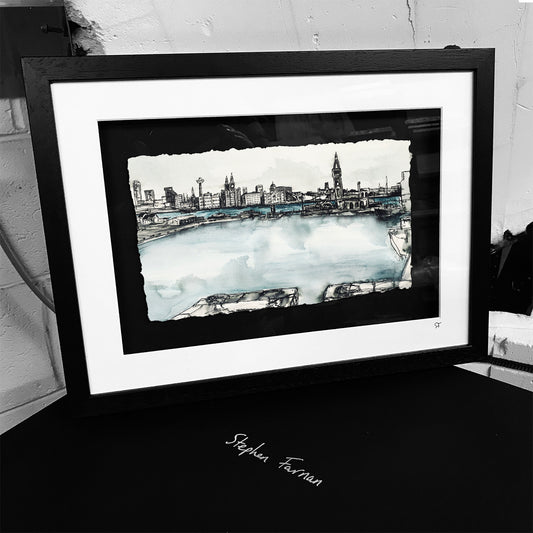 Liverpool across the Mersey