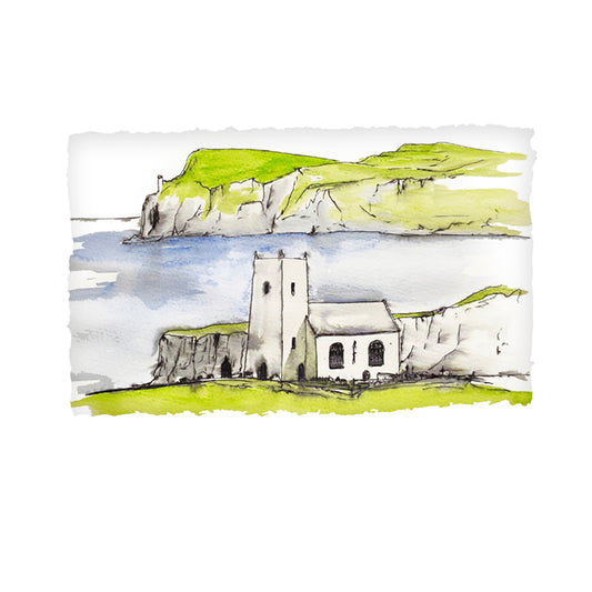 Rathlin overlooking Ballintoy