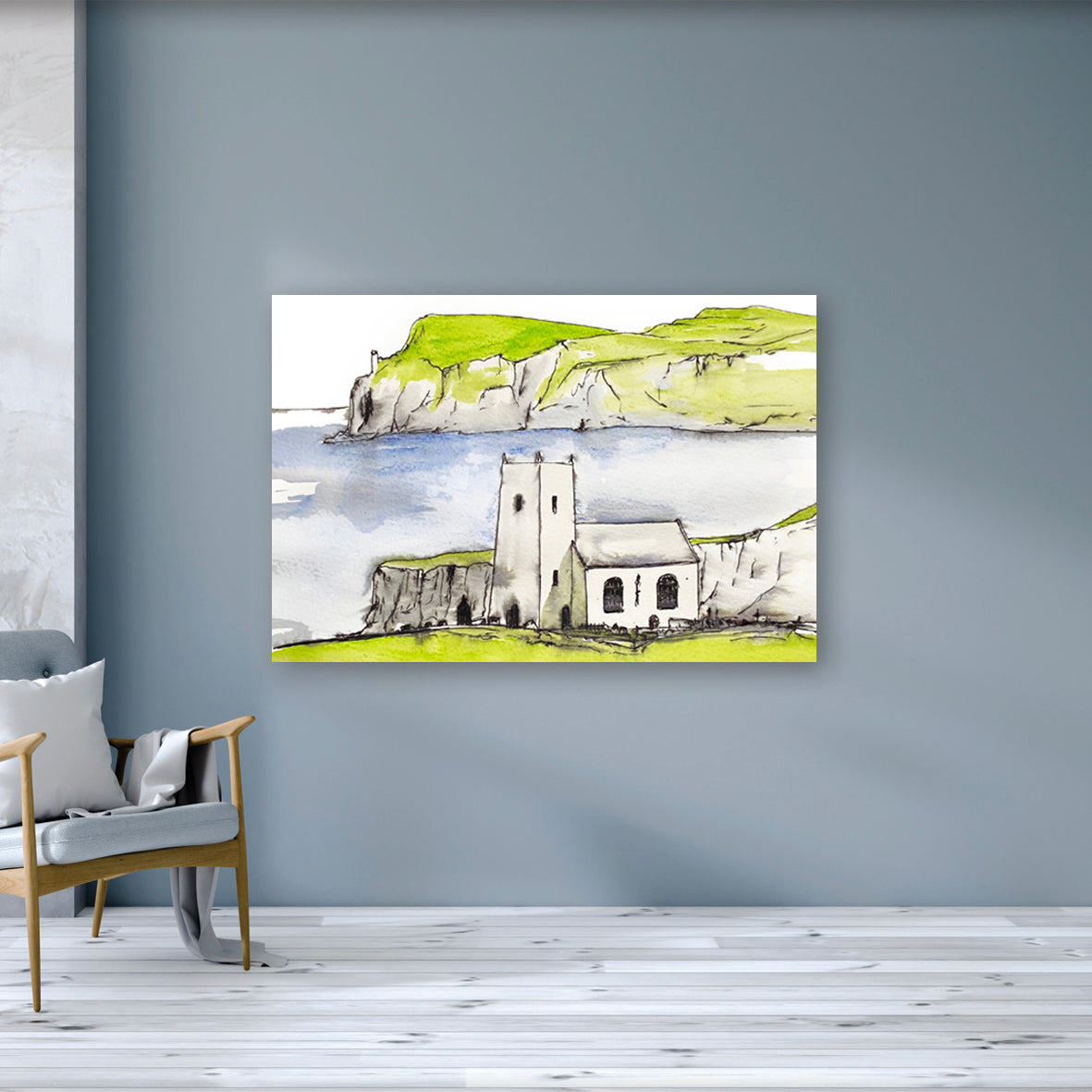 Rathlin overlooking Ballintoy