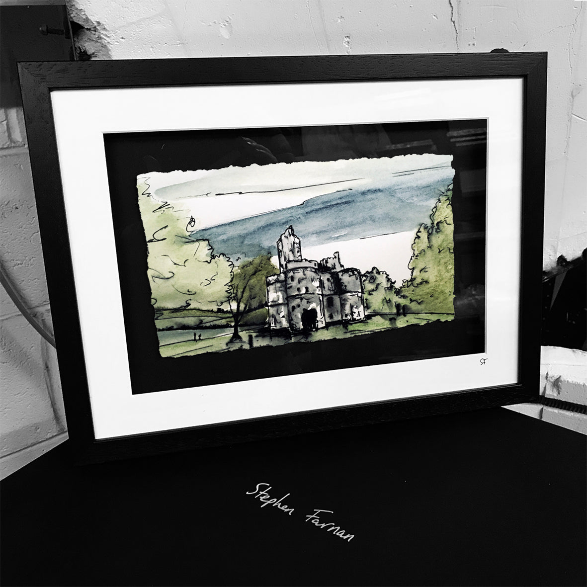 Roughan Castle, County Tyrone - Gift Designed & Made in Ireland ...