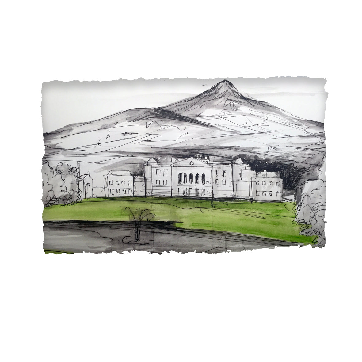 Sugarloaf overlooking Powerscourt