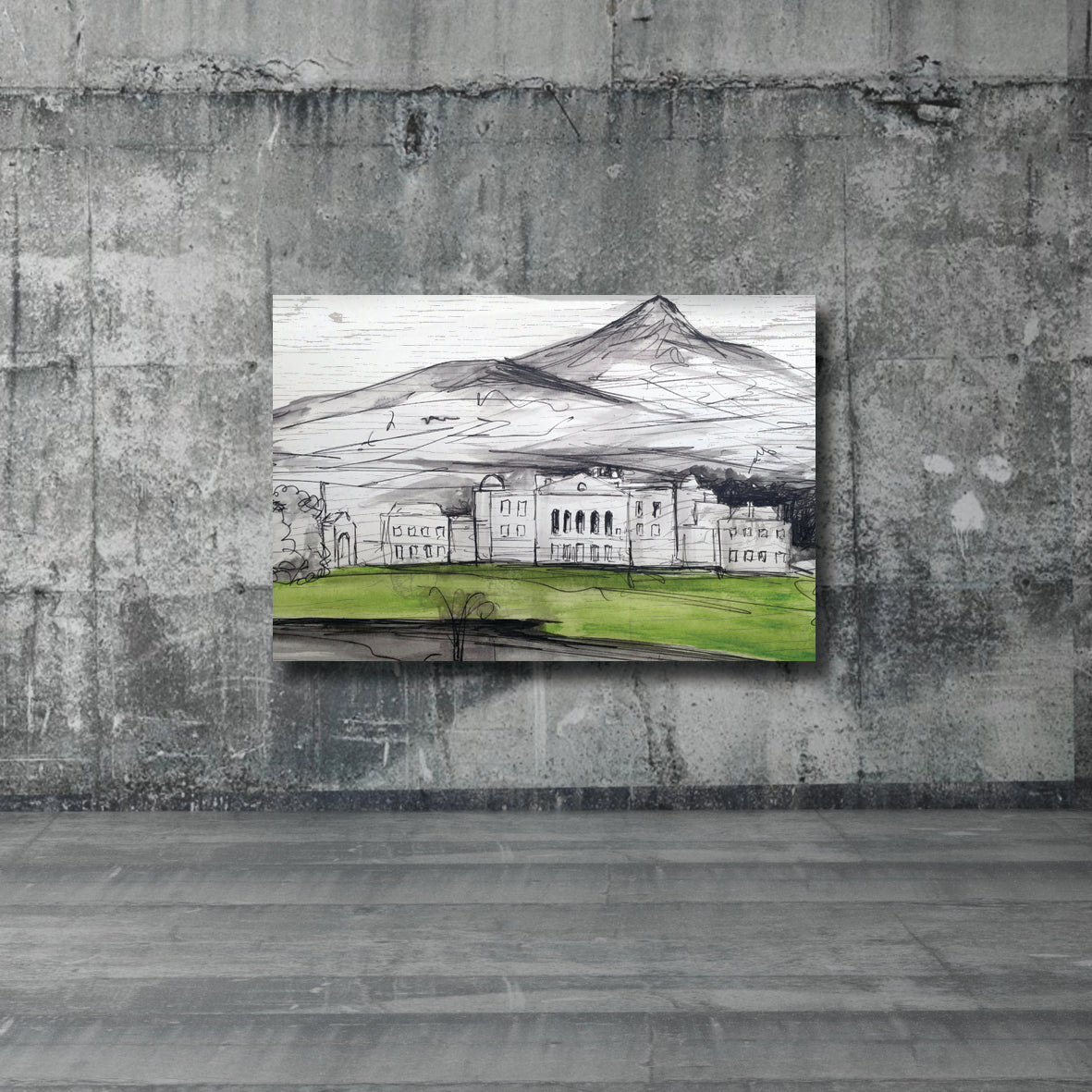 Sugarloaf overlooking Powerscourt