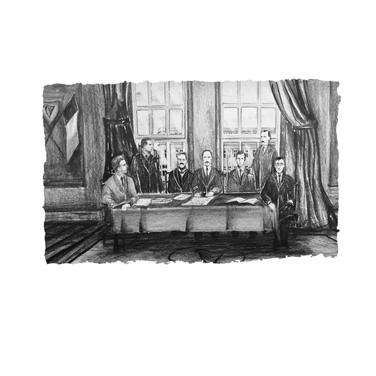 Seven Signatories - The Easter Rising, GPO, Dublin